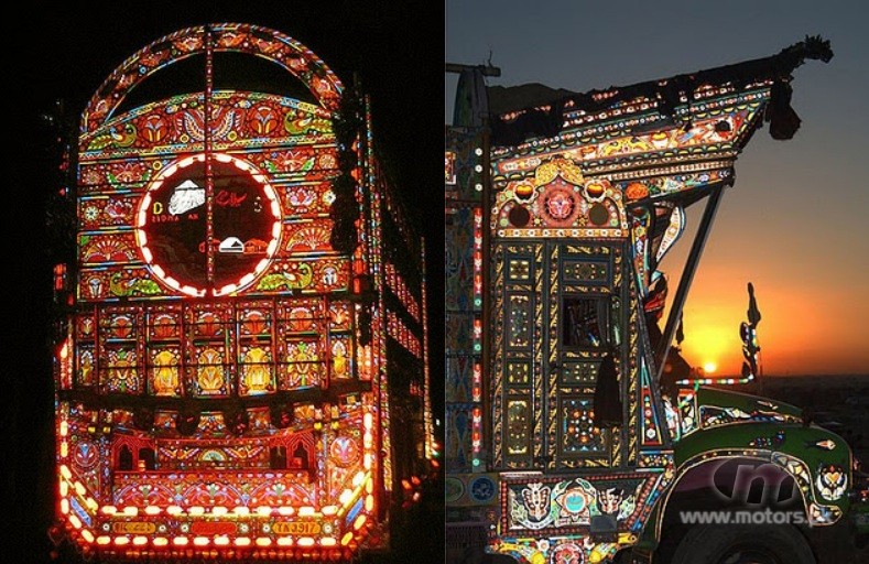 decorated trucks